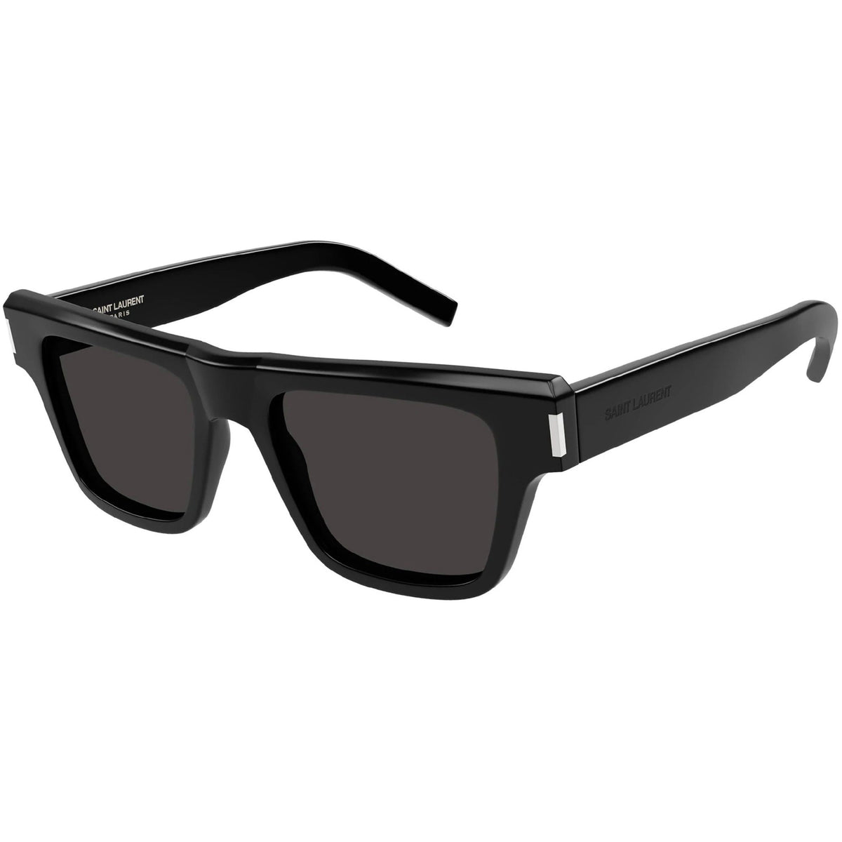 Saint Laurent Men&#39;s Sunglasses Fall Winter 2021 Black Black Nylon Nylon Black SL 469 001