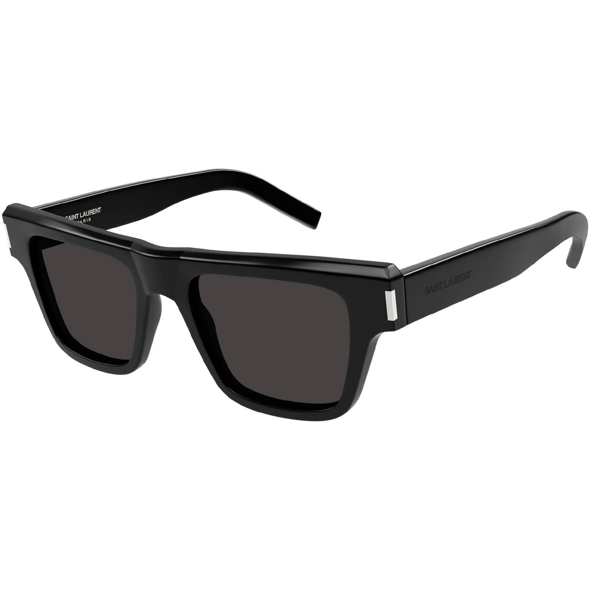 Saint Laurent Men's Sunglasses Fall Winter 2021 Black Black Nylon Nylon Black SL 469 001