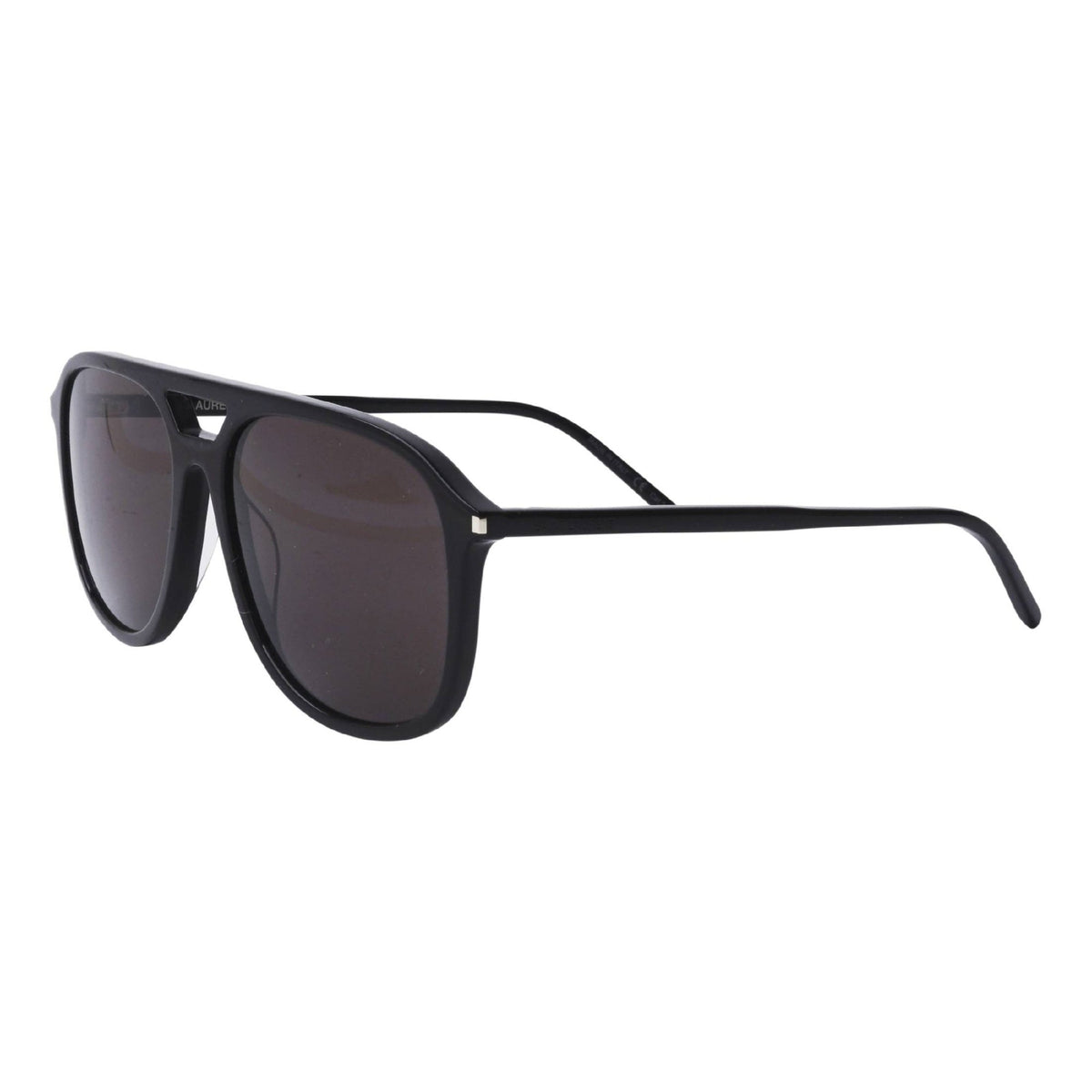 Saint Laurent Men's Sunglasses Fall Winter 2021 Black Black Nylon Nylon Shiny SL 476 001