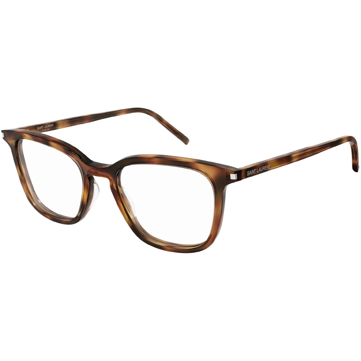 Saint Laurent Men's Sunglasses Fall Winter 2021 Havana Transparent Demo Lens Demo Lens Dark SL 479 002