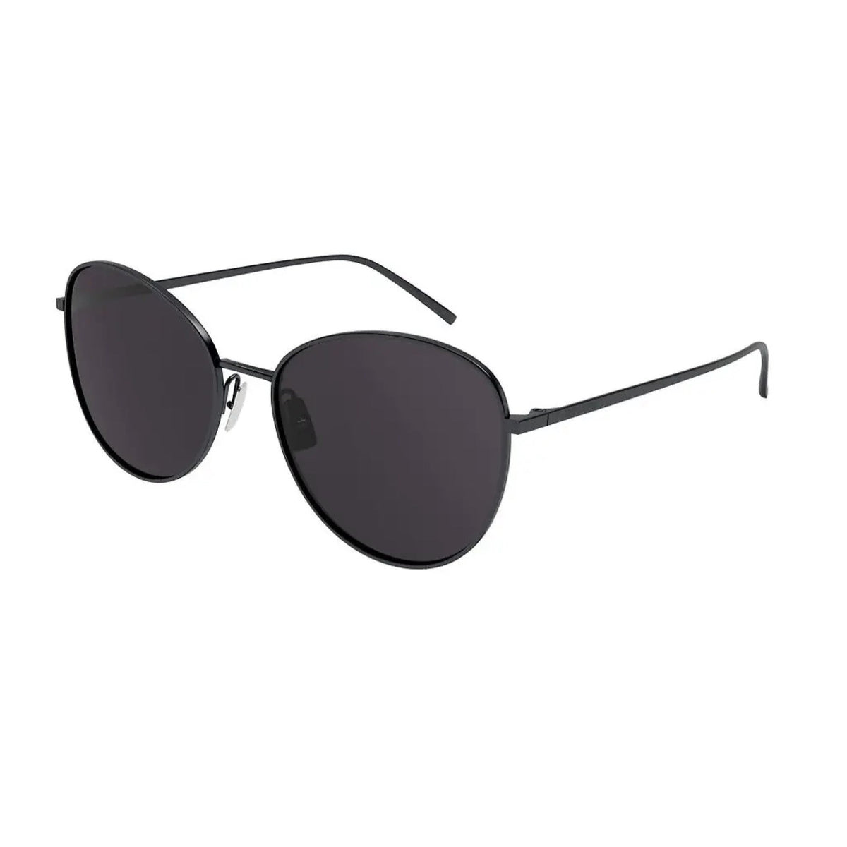 Saint Laurent Women's Sunglasses Fall Winter 2021 Black Black Nylon Nylon Matte SL 486 001