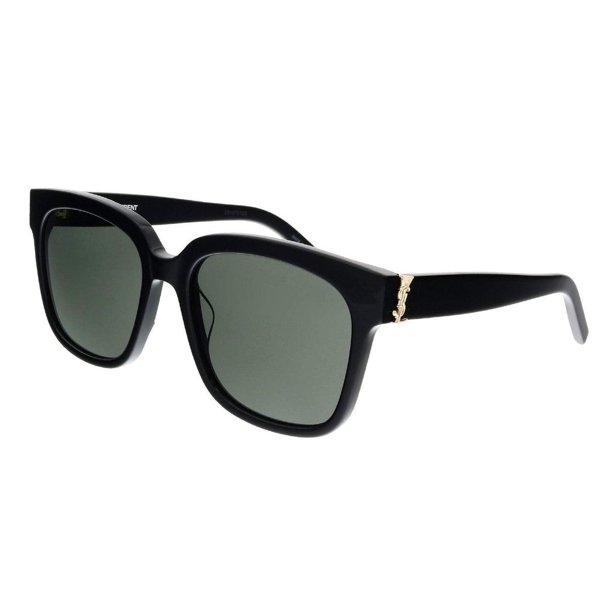 Saint Laurent Women's Sunglasses Fall Winter 2018 Black Grey Nylon Nylon Shiny SL M40 003
