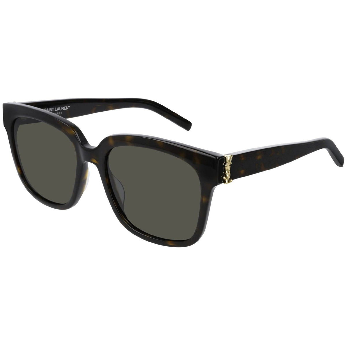 Saint Laurent Women's Sunglasses Fall Winter 2018 Havana Grey Nylon Nylon Dark SL M40 004