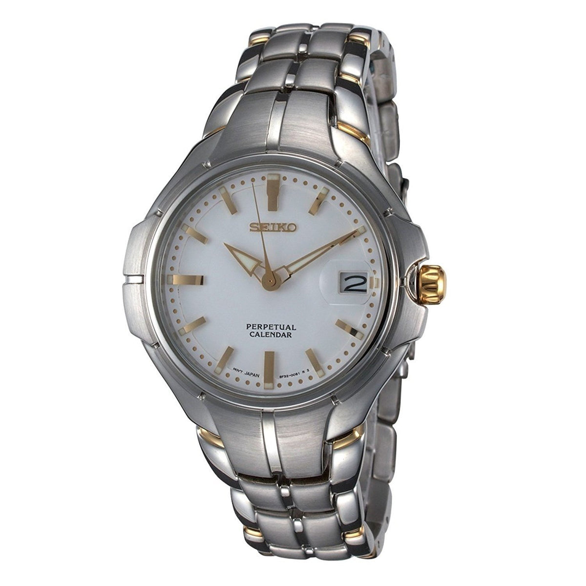 Seiko Men&#39;s SLL055 Two-Tone Stainless Steel Watch