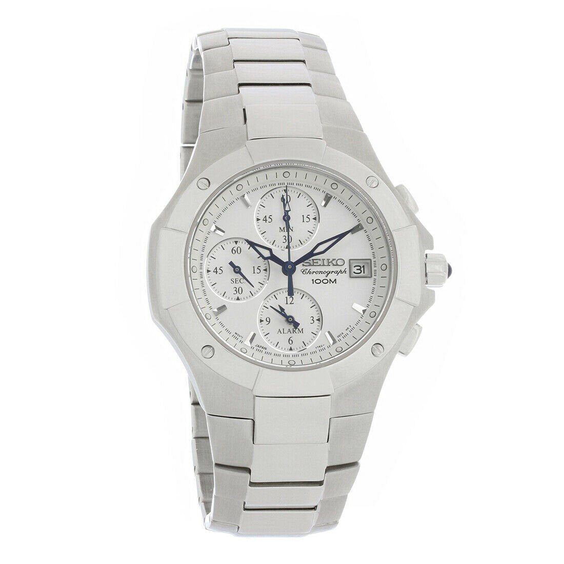 Seiko Men&#39;s SNA339 Coutura Chronograph Stainless Steel Watch