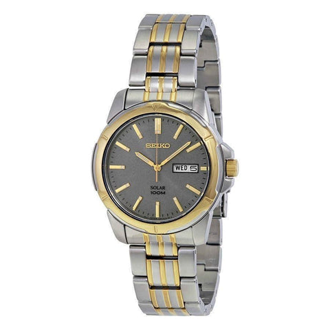 Seiko Men's SNE098 Core Two-Tone Stainless Steel Watch
