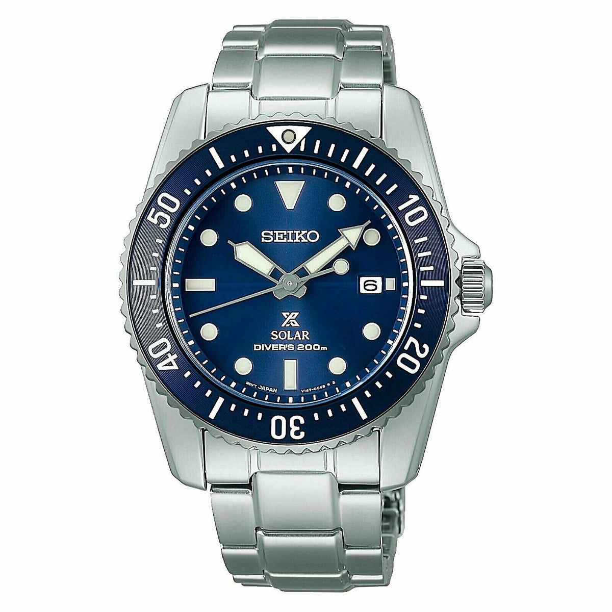 Seiko Men's SNE585 Prospex Stainless Steel Watch