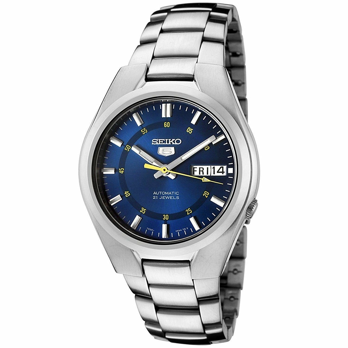 Seiko Men&#39;s SNK615 Seiko 5 Stainless Steel Watch