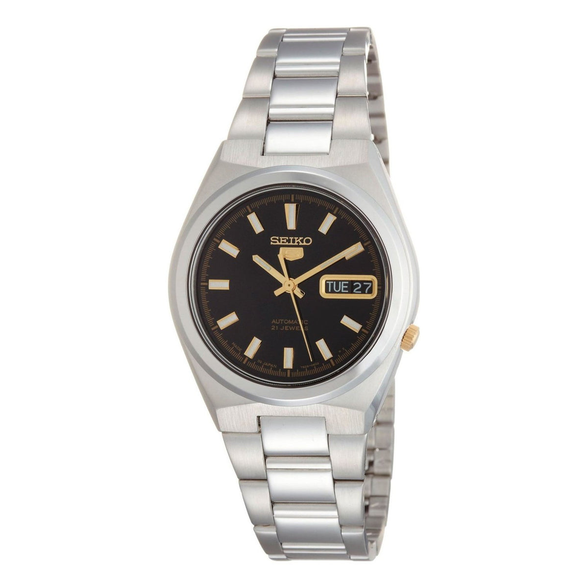 Seiko Men&#39;s SNKC57J1 5 Automatic Stainless Steel Watch