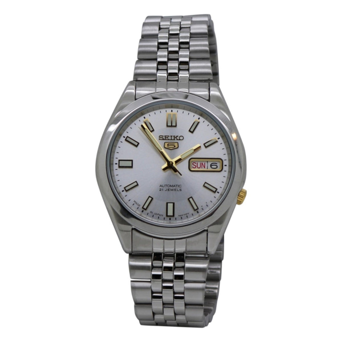 Seiko Men's SNKG39J1 Seiko 5 Stainless Steel Watch
