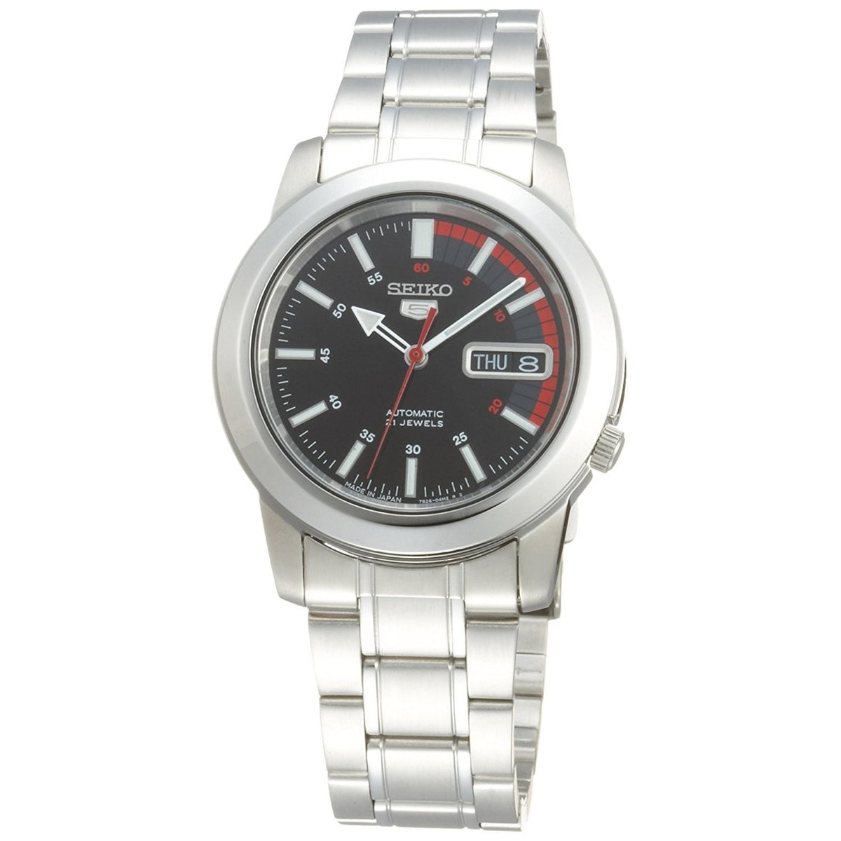 Seiko Men&#39;s SNKK31J1 5 Automatic Stainless Steel Watch