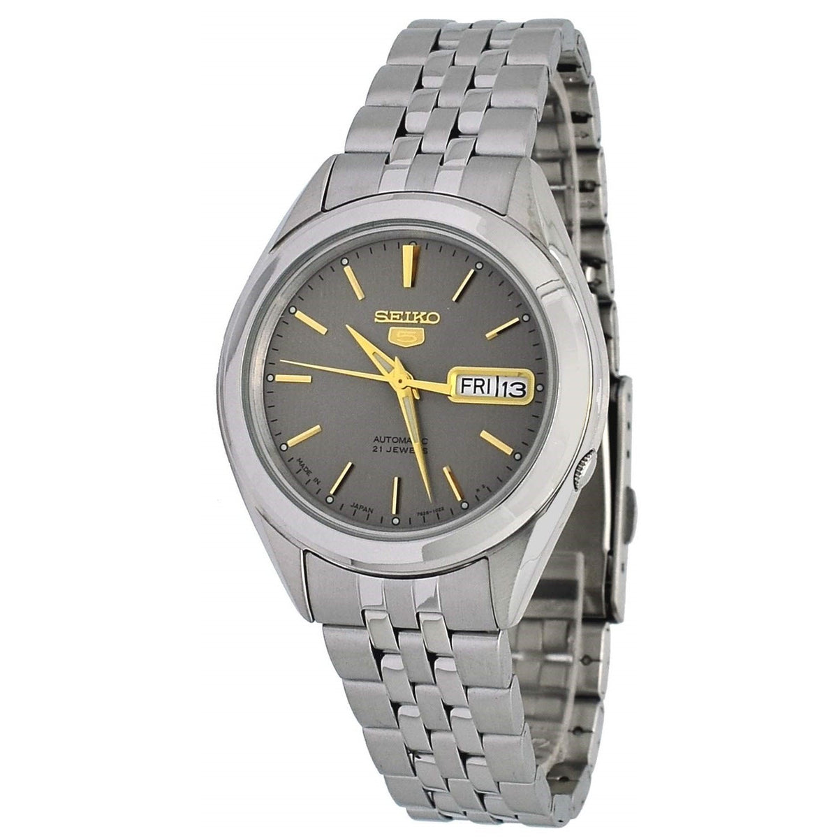 Seiko Men's SNKL19J1 Seiko 5 Stainless Steel Watch