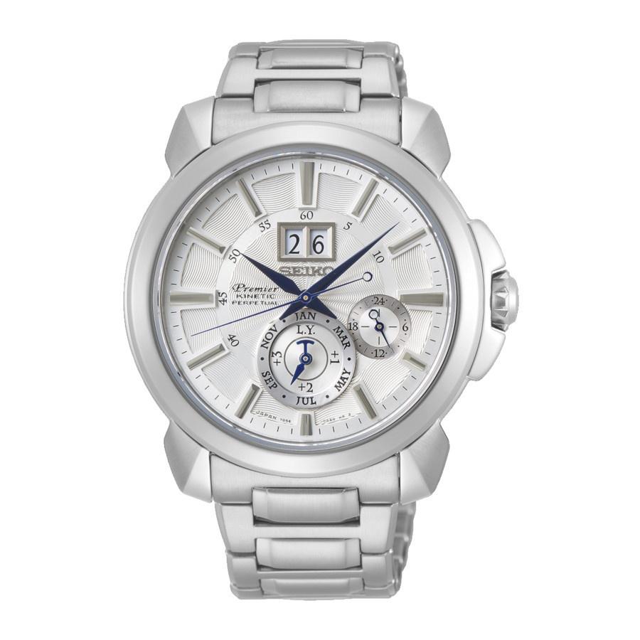 Seiko Men's SNP159 Premier Stainless Steel Watch