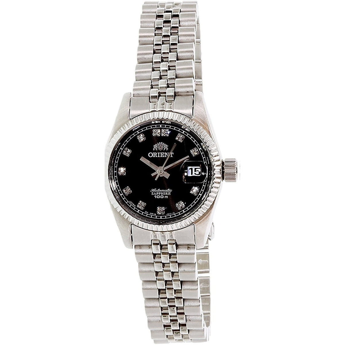 Orient Women&#39;s SNR16003B0 President Crystal Stainless Steel Watch