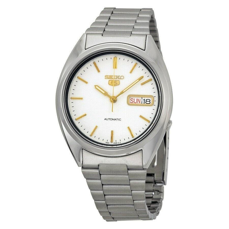 Seiko Men's SNXG47 Seiko 5 Stainless Steel Watch