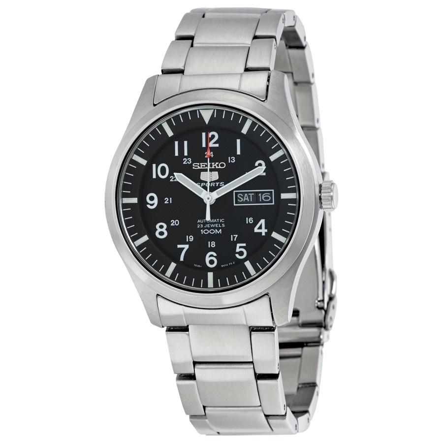 Seiko Men s SNZG13 5 Series Automatic Stainless Steel Watch Bezali