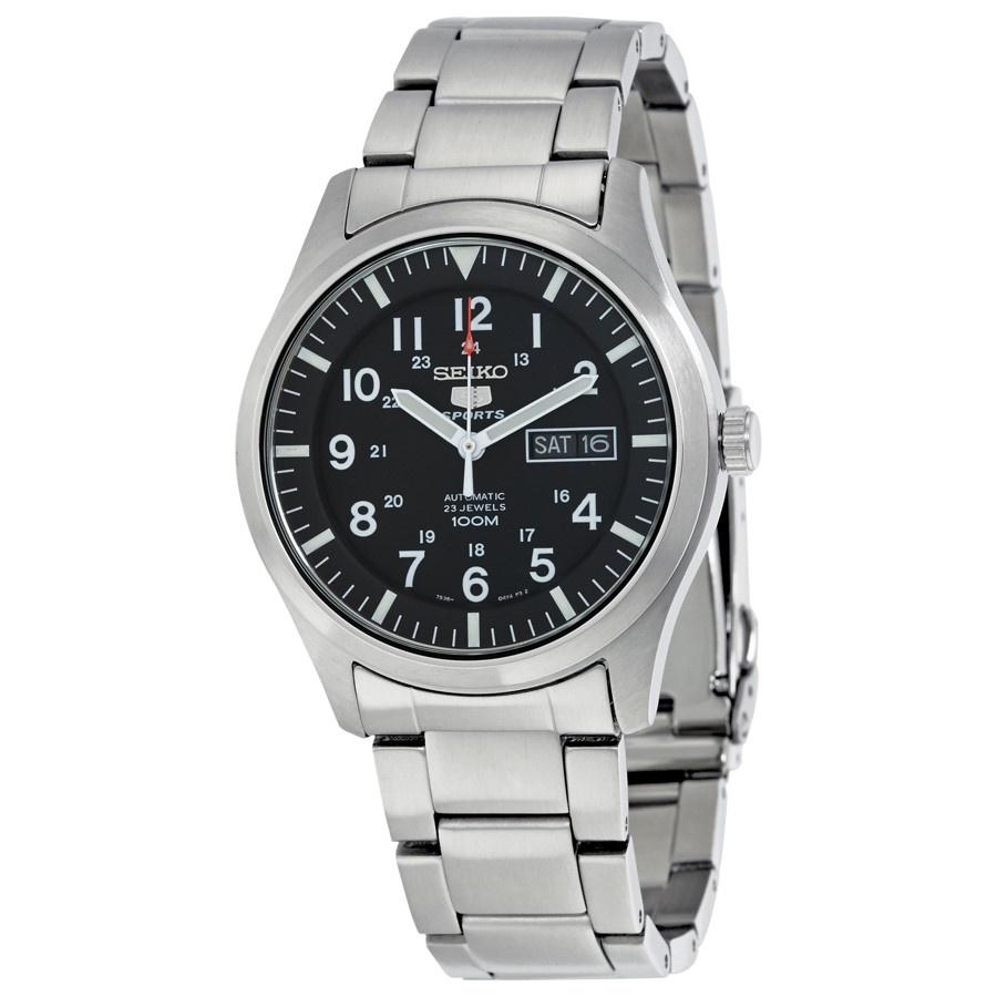 Seiko Men&#39;s SNZG13 5 Series Automatic Stainless Steel Watch