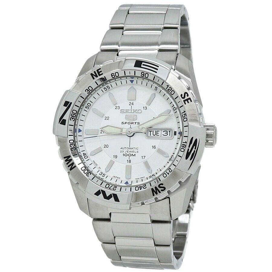 Seiko Men&#39;s SNZJ03J1 Seiko 5 Sports Stainless Steel Watch