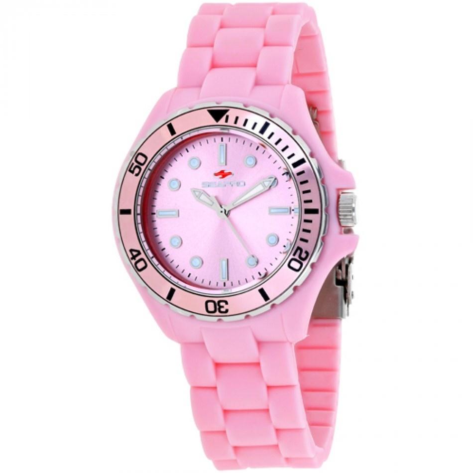 Seapro Women&#39;s SP3213 Spring Pink Silicone Watch
