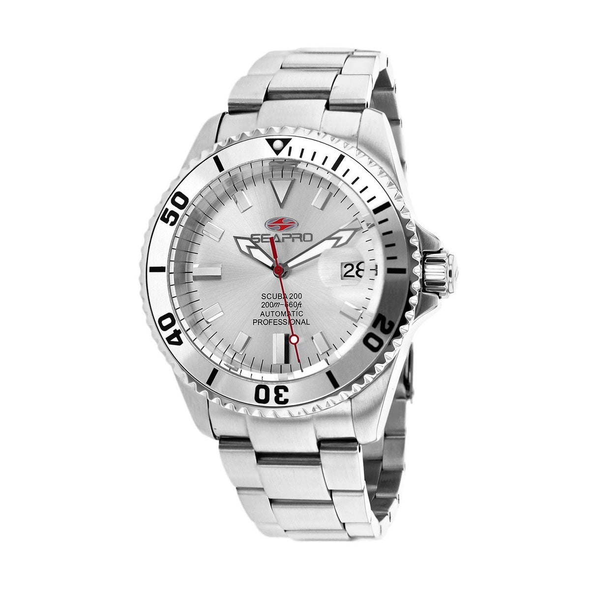 Seapro Men's SP4310 Scuba 200 Stainless Steel Watch
