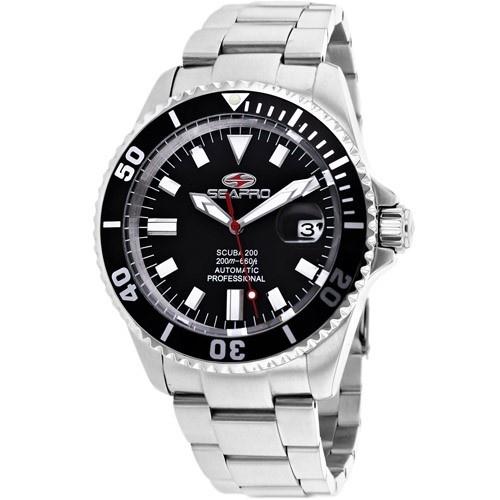Seapro Men's SP4311 Scuba 200 Stainless Steel Watch