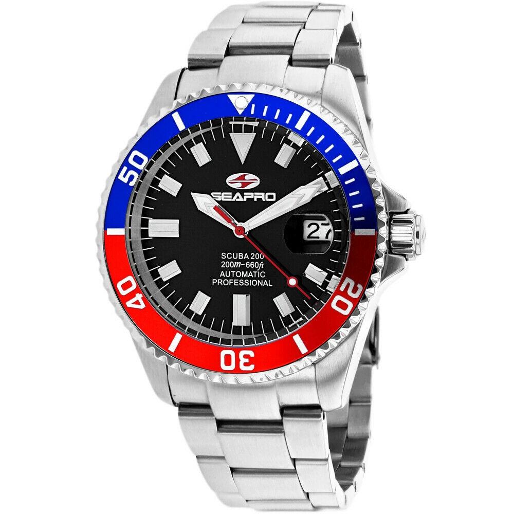 Seapro Men's SP4319 Scuba  Stainless Steel Watch