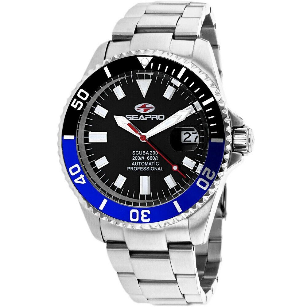 Seapro Men&#39;s SP4321 Scuba  Stainless Steel Watch