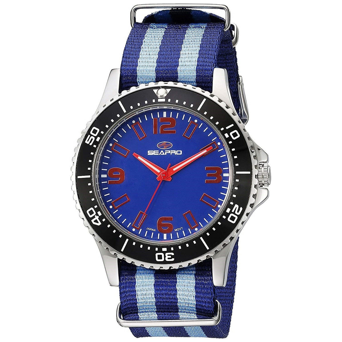 Seapro Men's SP5313NBL Tideway Two-Tone Nylon Watch