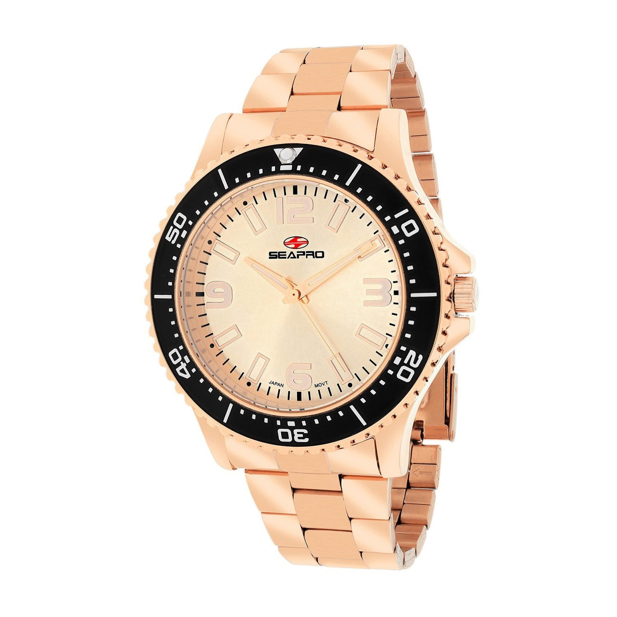 Seapro Men's SP5334 Tideway Rose Gold-Tone Stainless Steel Watch