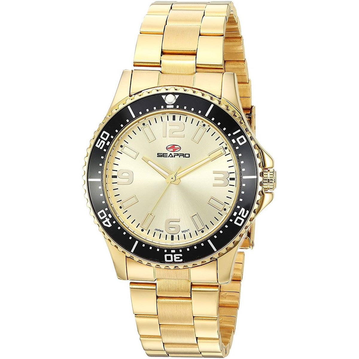 Seapro Women&#39;s SP5413 Tideway Gold Stainless Steel Watch