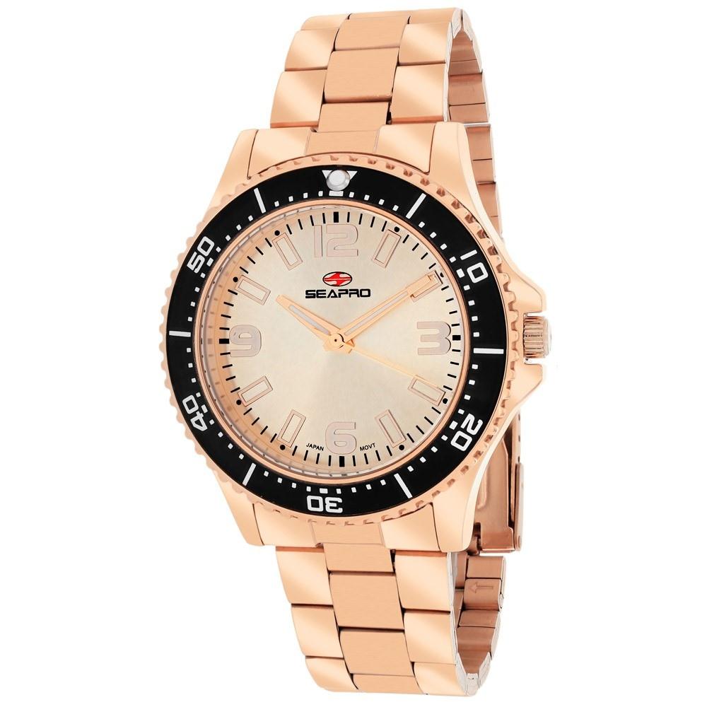 Seapro Women's SP5414 Tideway Rose-Tone Stainless Steel Watch