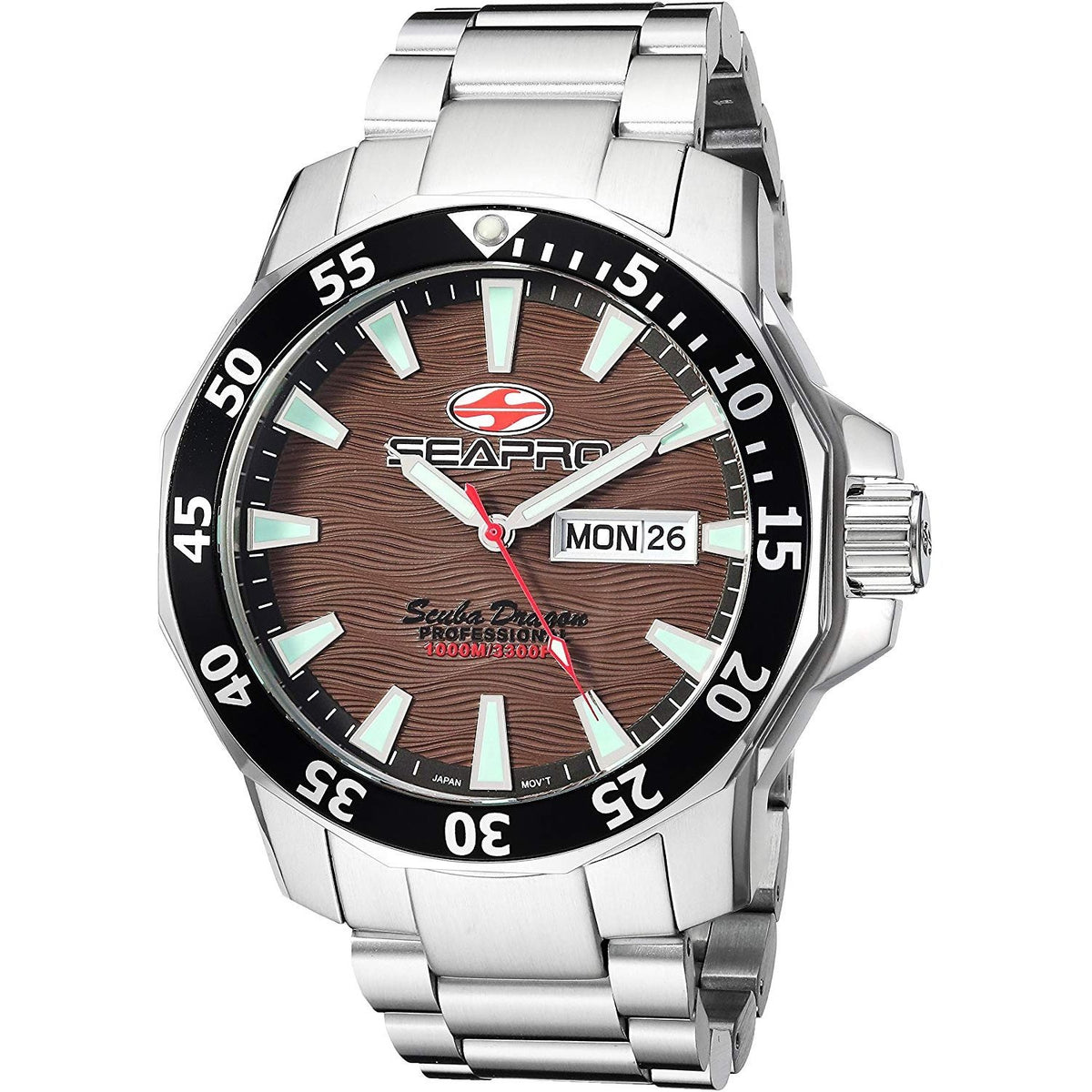 Seapro Men's SP8315S Scuba Dragon Diver Limited Edition  Stainless Steel Watch