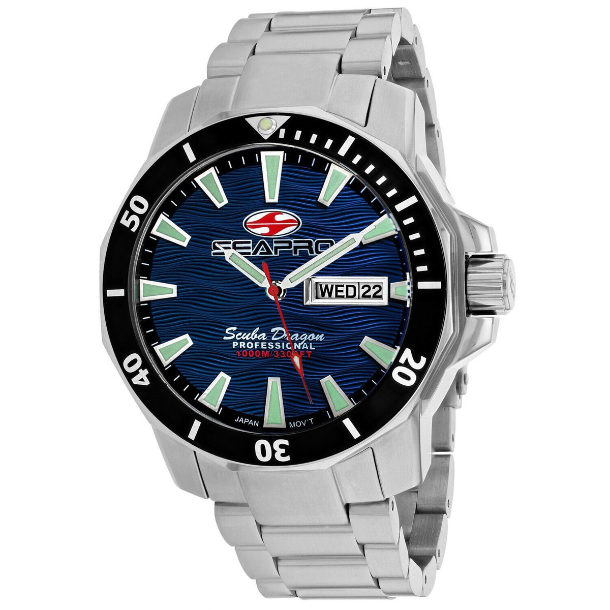 Seapro Men's SP8316S Scuba Dragon Diver Limited Edition  Stainless Steel Watch