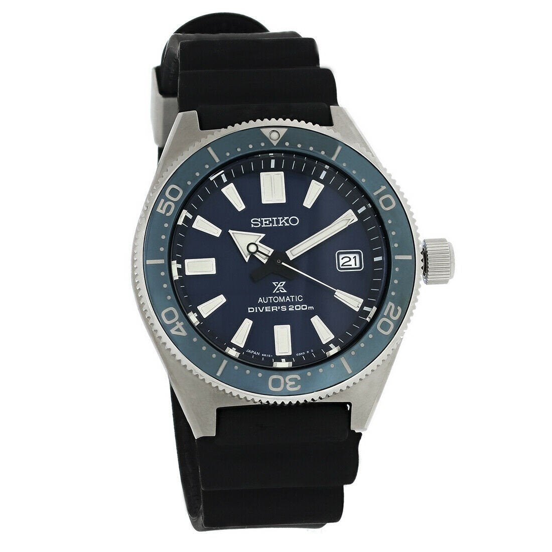 Seiko Men's SPB053 Prospex Black Rubber Watch