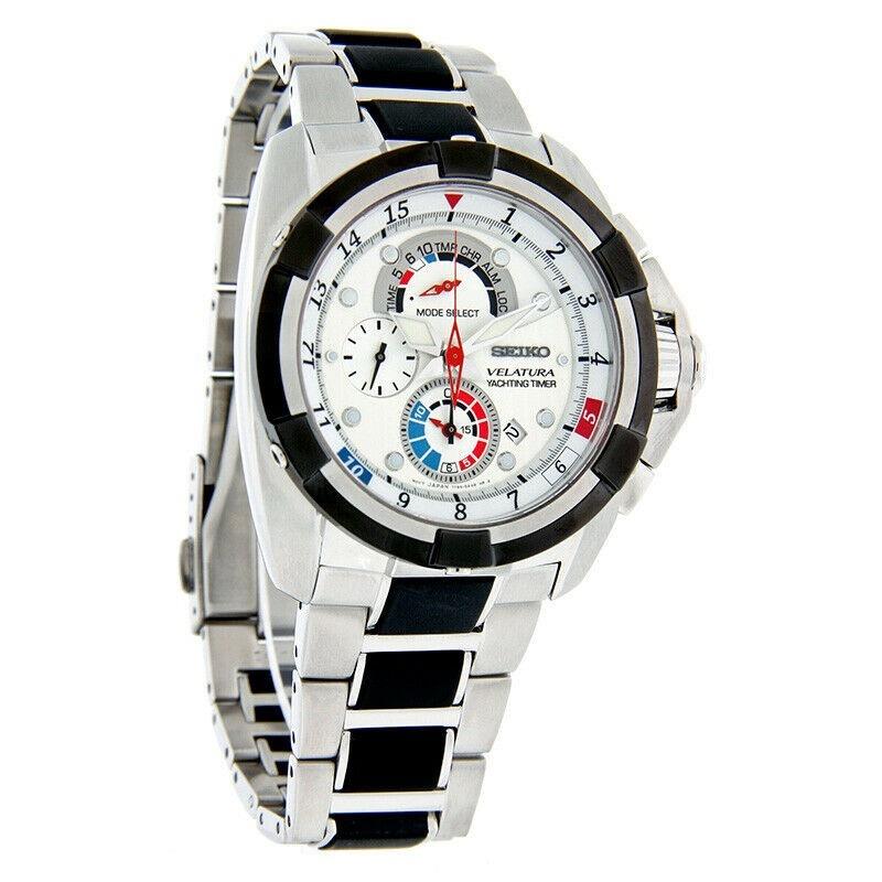 Seiko Men's SPC005 Velatura Yachting Timer Chronograph Two