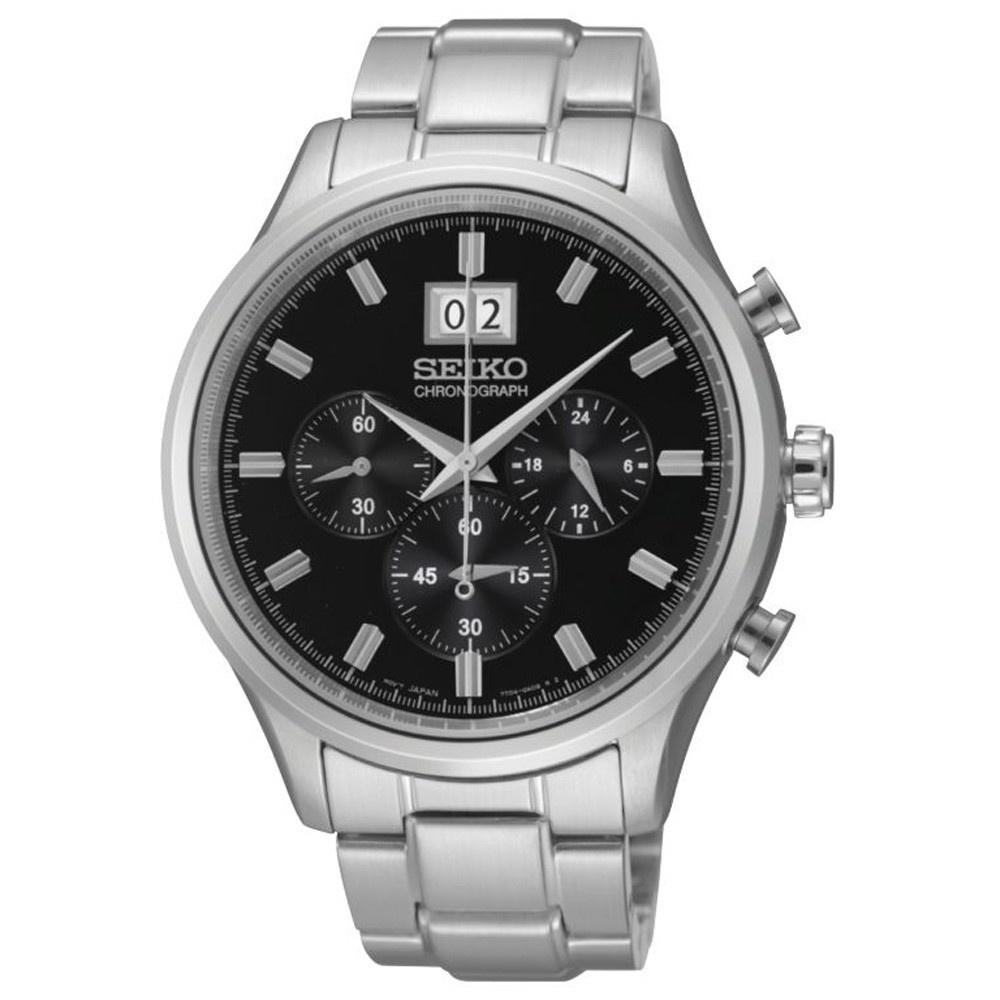 Seiko Men&#39;s SPC083 Chronograph Stainless Steel Watch