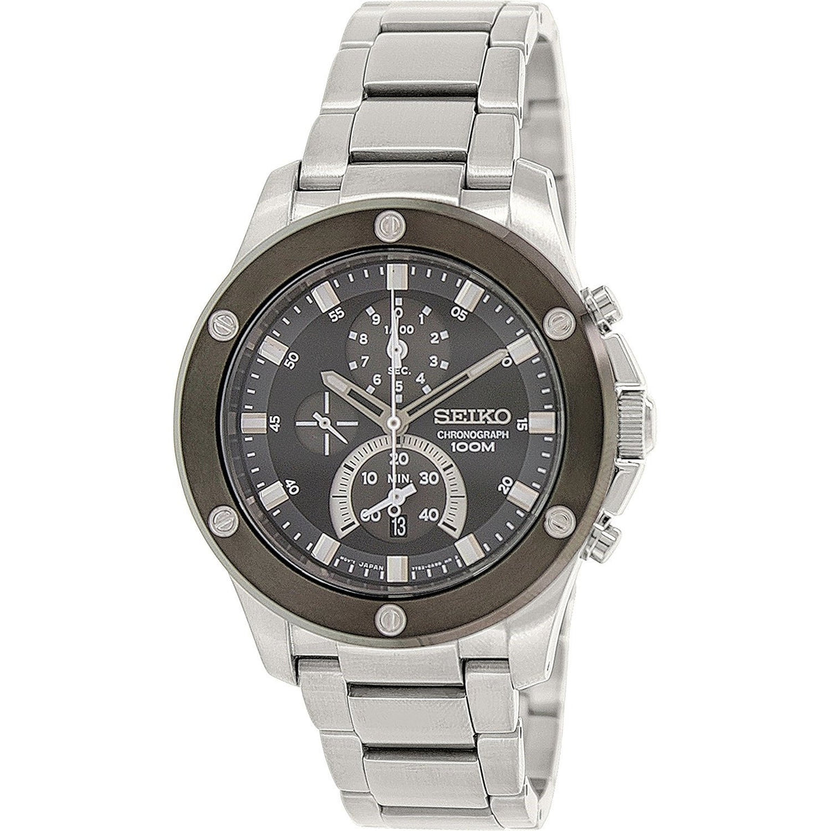 Seiko Men&#39;s SPC097 Chronograph Stainless Steel Watch
