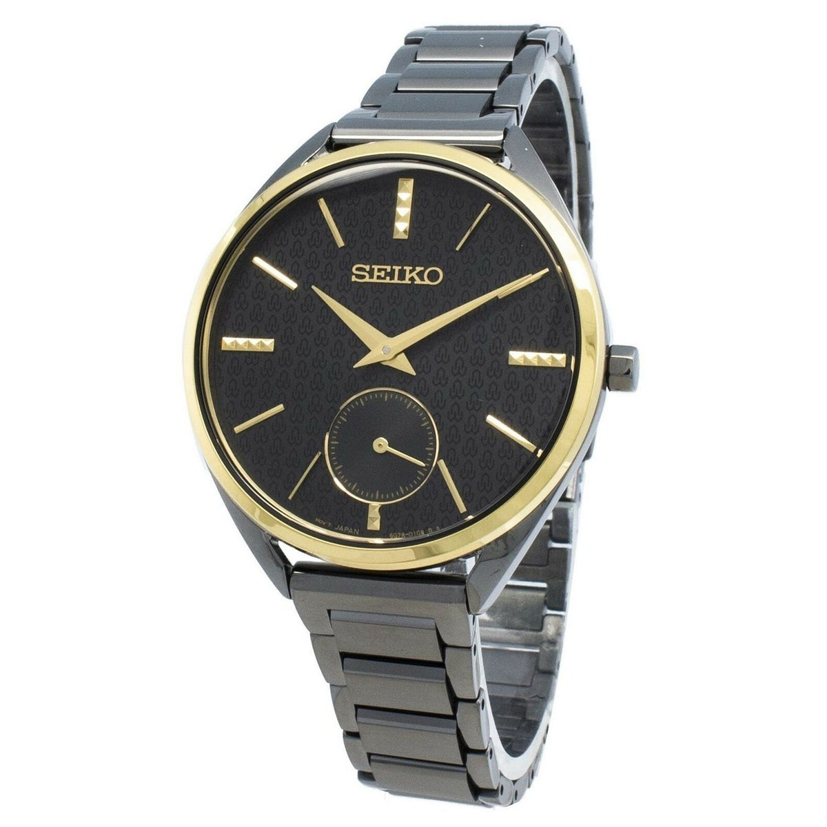 Seiko Women's SRKZ49 Conceptual 50th Anniversary Black Stainless Steel Watch