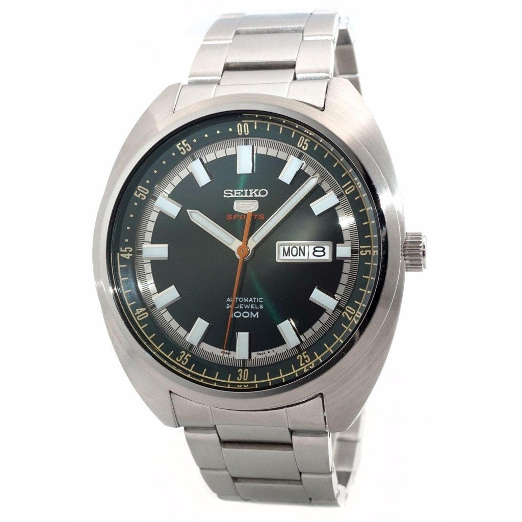 Seiko Men's SRPB13J1 Series 5 Stainless Steel Watch