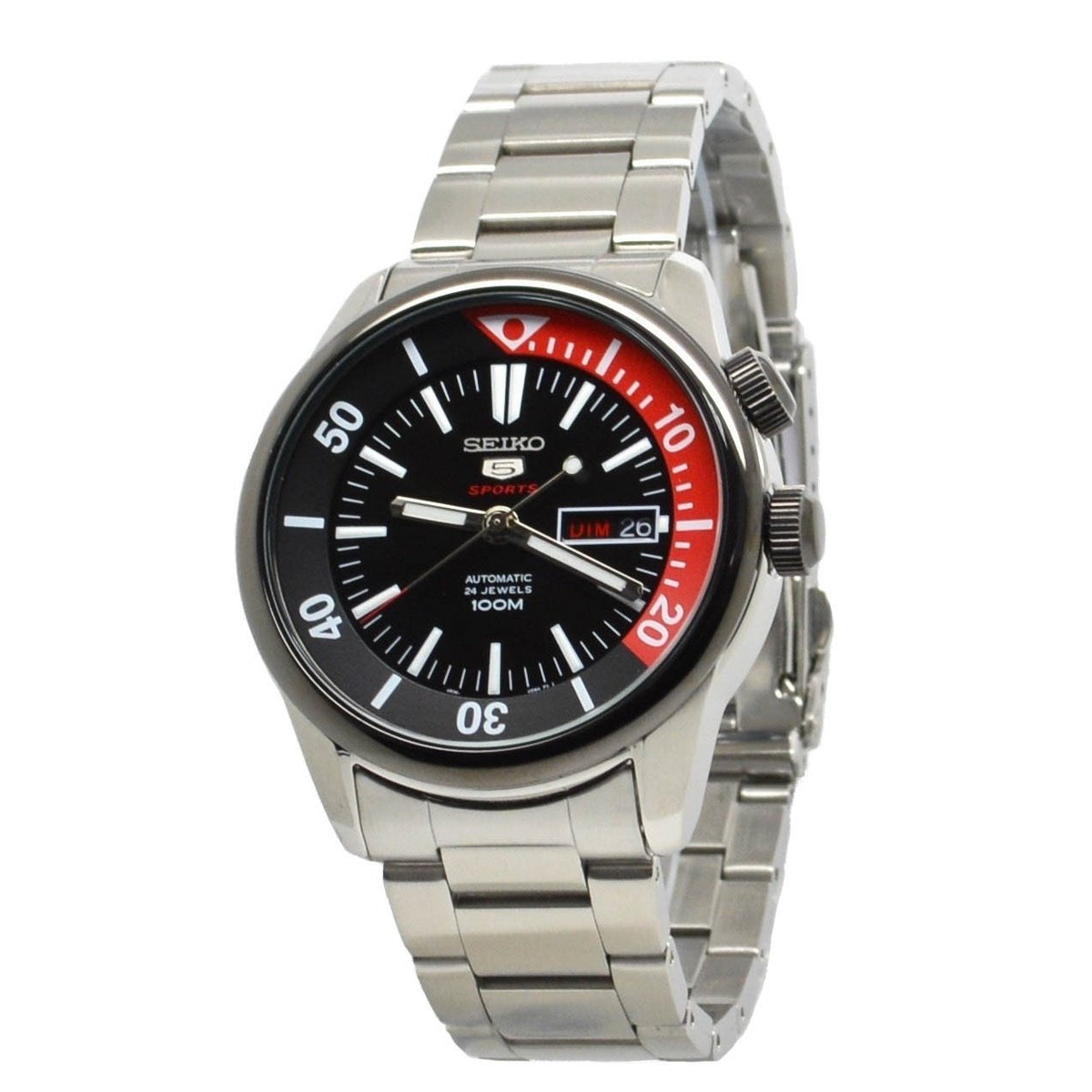 Seiko Men&#39;s SRPB29 5 Automatic Stainless Steel Watch