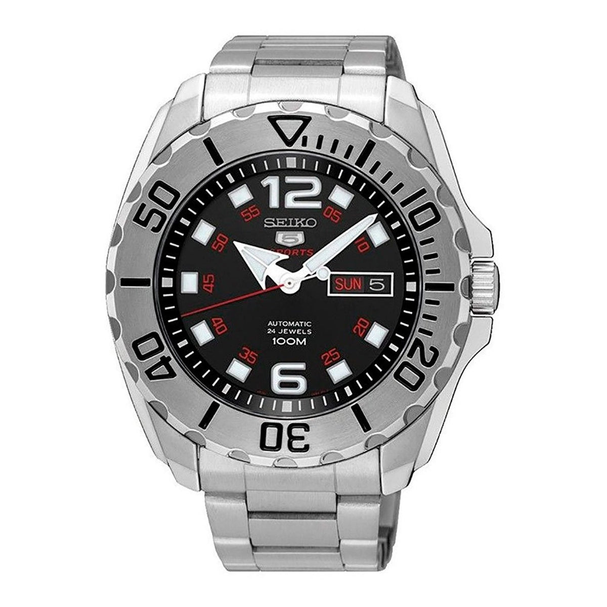 Seiko Men&#39;s SRPB33 5 Automatic Stainless Steel Watch