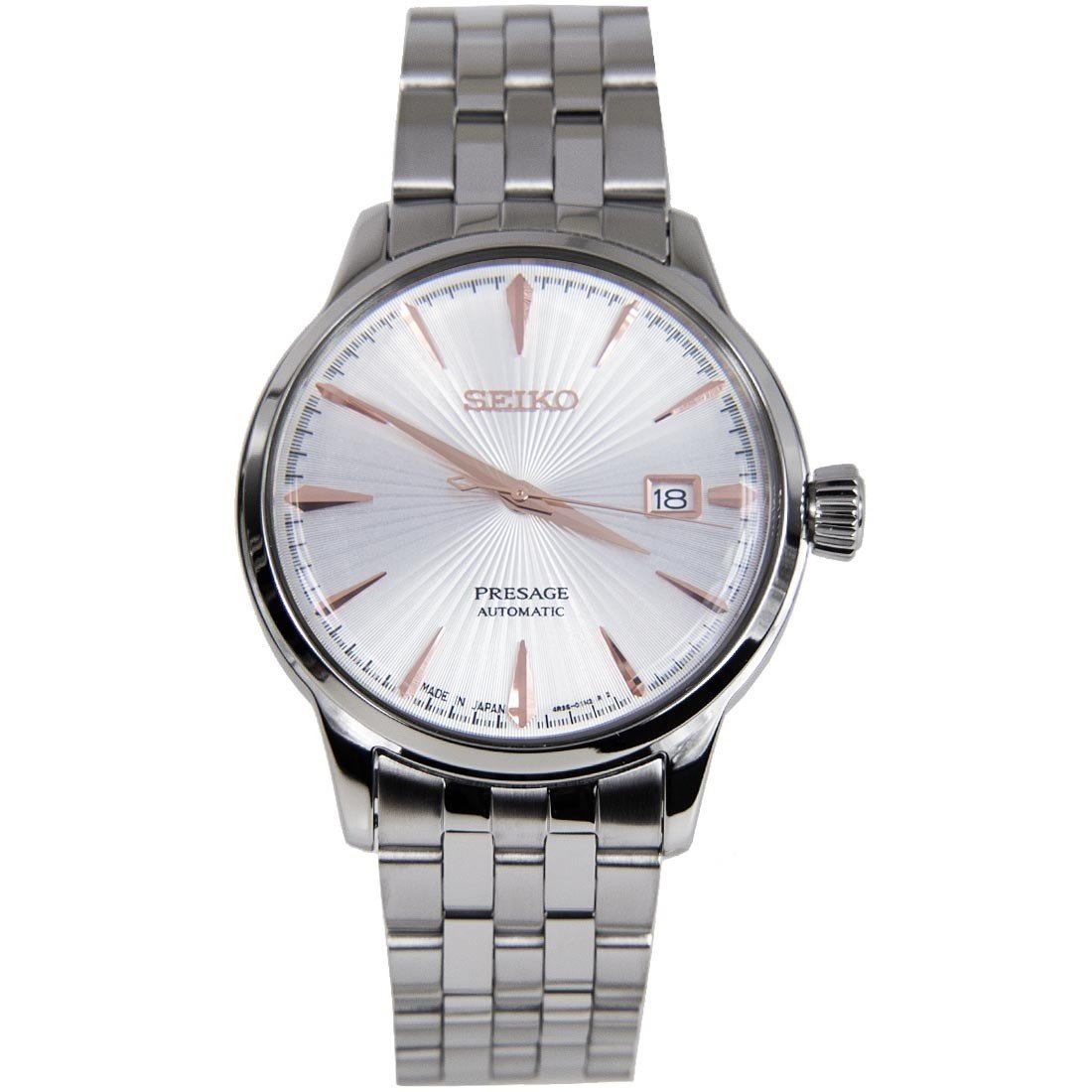 Seiko Men's SRPB47J1 Presage  Stainless Steel Watch