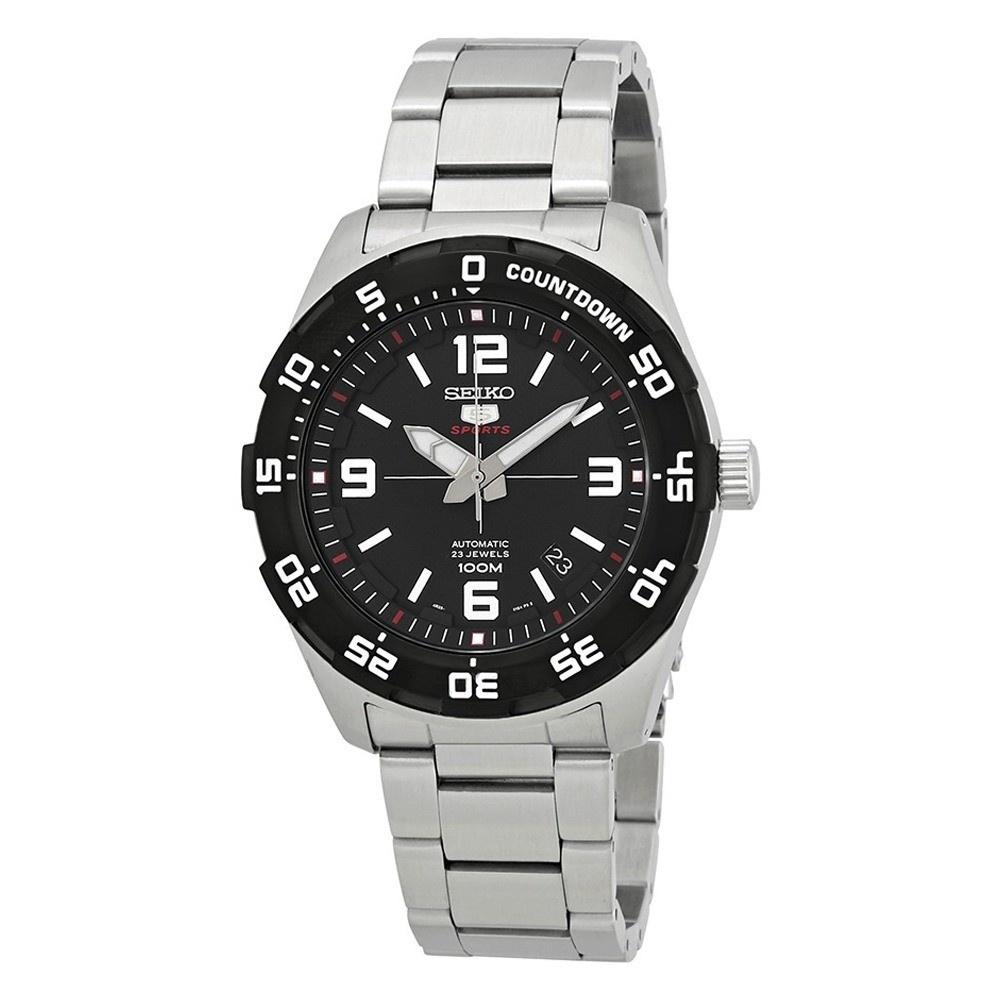 Seiko Men&#39;s SRPB81 Seiko 5 Sports Stainless Steel Watch