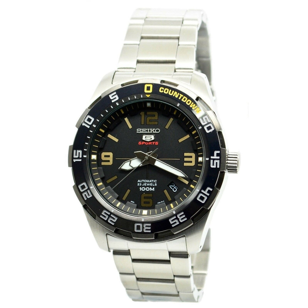 Seiko Men's SRPB83 Seiko 5 Stainless Steel Watch