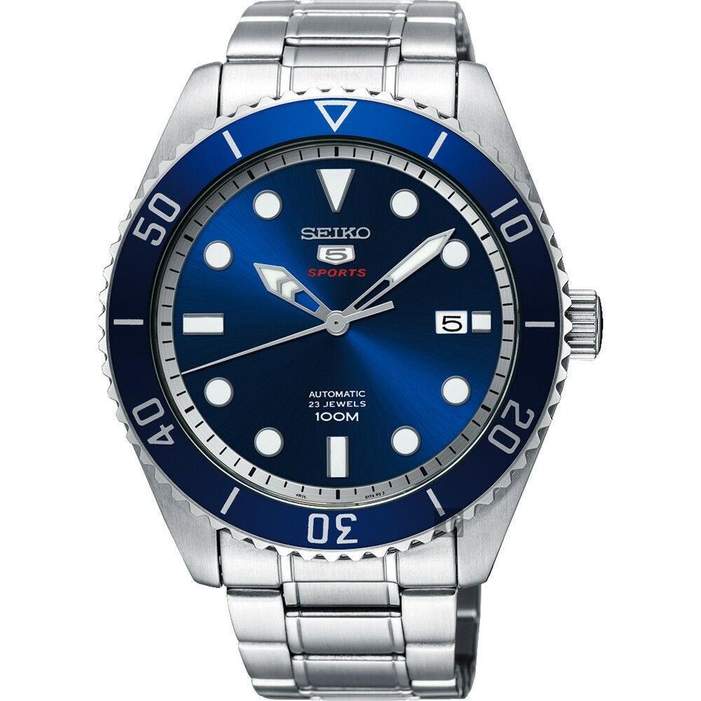 Seiko Men&#39;s SRPB89J1 Series 5 Stainless Steel Watch
