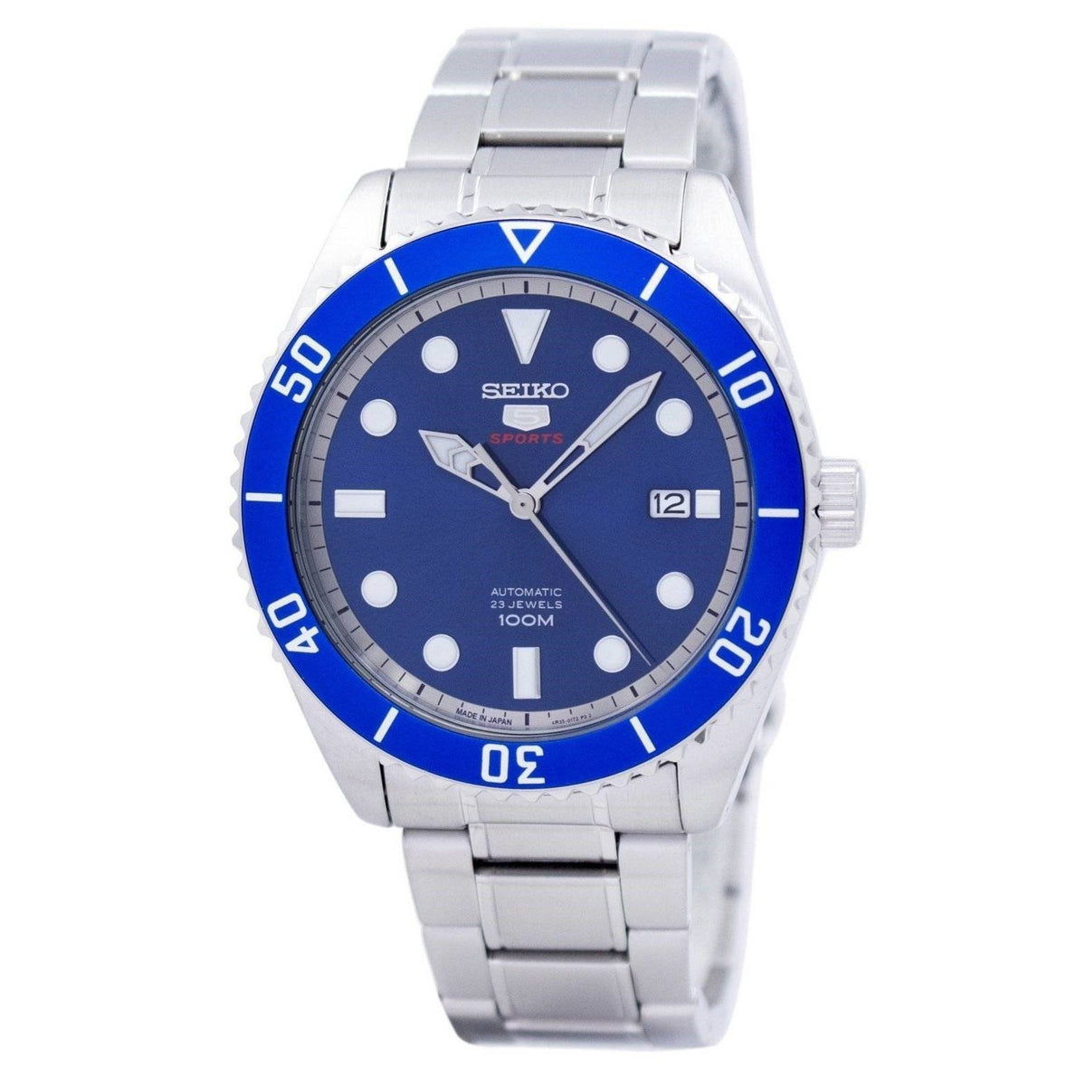Seiko Men&#39;s SRPB89 Seiko 5 Stainless Steel Watch