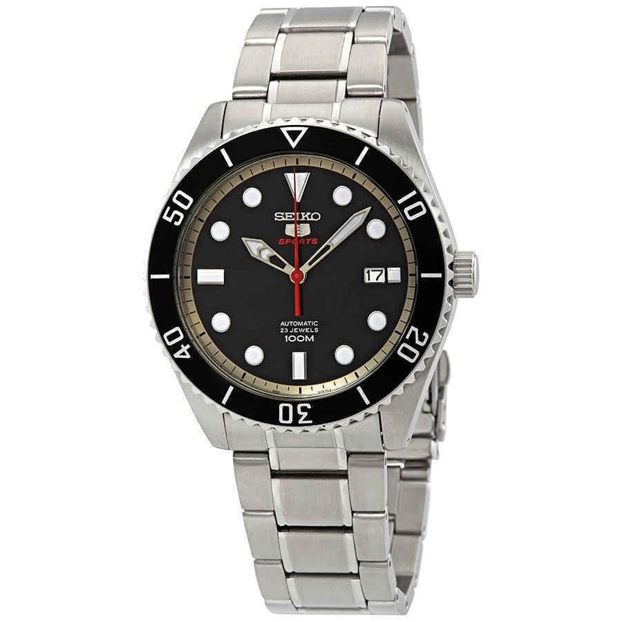 Seiko Men&#39;s SRPB91 Series 5 Stainless Steel Watch