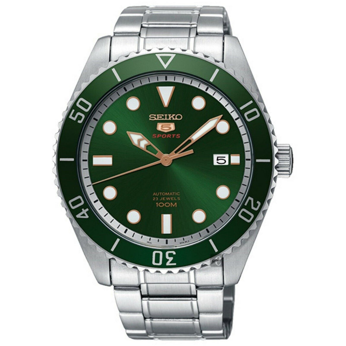 Seiko Men&#39;s SRPB93 Series 5 Stainless Steel Watch