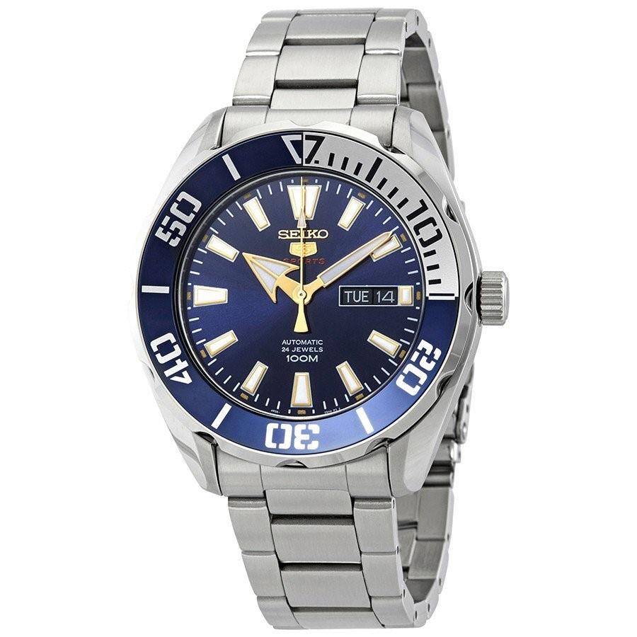 Seiko Men&#39;s SRPC51 Series 5 Stainless Steel Watch