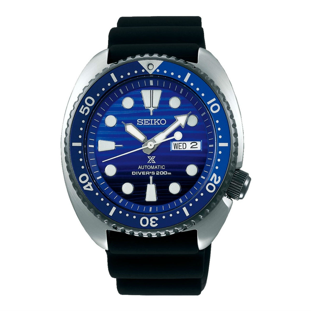 Seiko Men's SRPC91J1 Prospex Black Rubber Watch